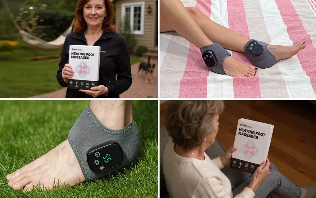 EmsensePro Triple Therapy Foot Massager